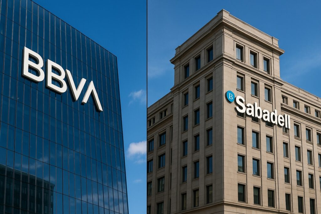 BBVA condiciona su opa por Sabadell al 12 % de retorno frente a recompras BBVA condiciona su opa por Sabadell al 12 % de retorno frente a recompras