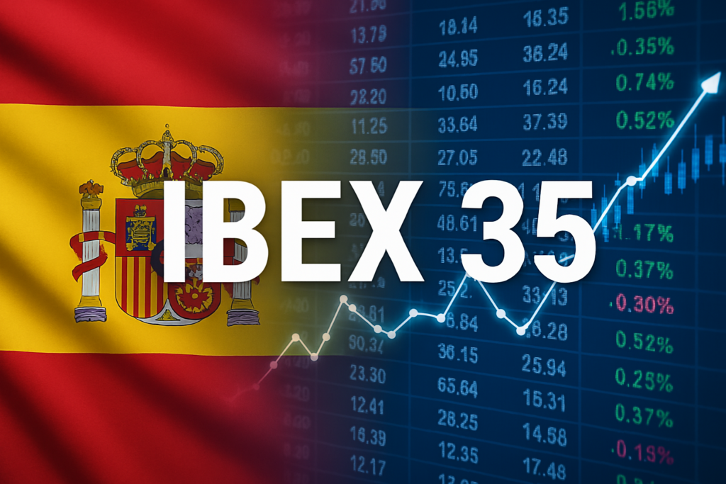 IBEX 35 sube 0,57 % y roza los 15.400 puntos cerca de máximos anuales