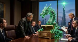 Nvidia sorprende al mercado al aceptar la “tasa del dragón” para mantener su dominio en chips de IA