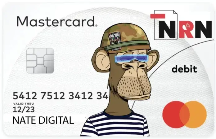 Mastercard lancia la carta di credito con avatar Nft
