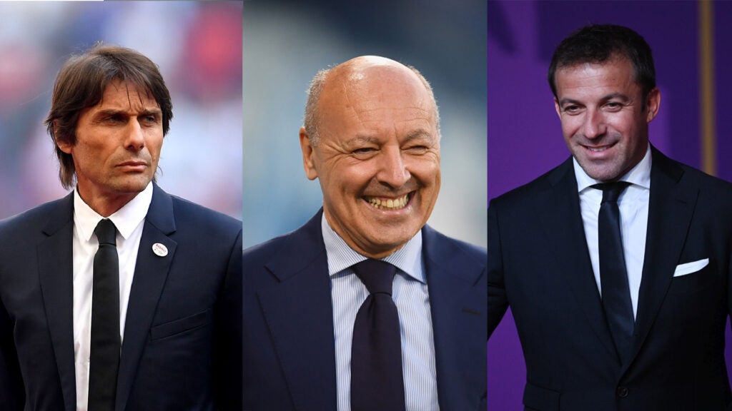 La Juventus pronta a chiamare Del Piero, Conte e Marotta per uscire dai guai e tornare a vincere