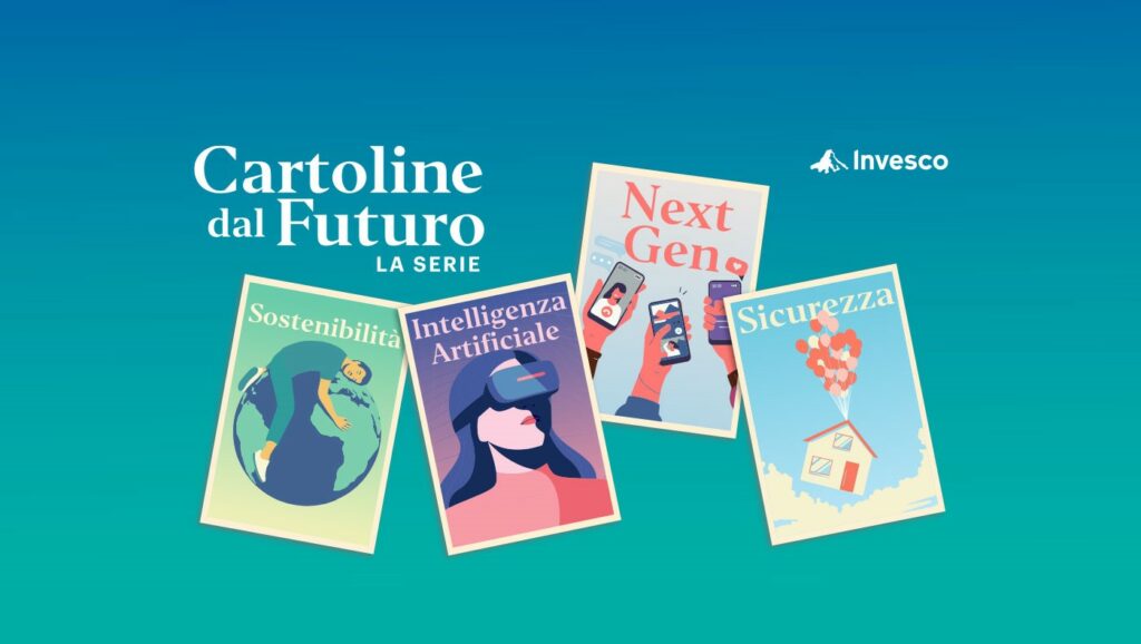 Come le generazioni immaginano il domani? Ecco “Cartoline dal Futuro”, la web serie di Invesco