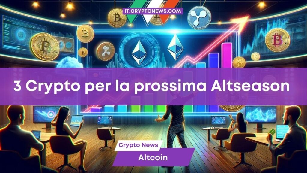 Dopo i massimi di Bitcoin sarà altseason: 3 token per fare 20X