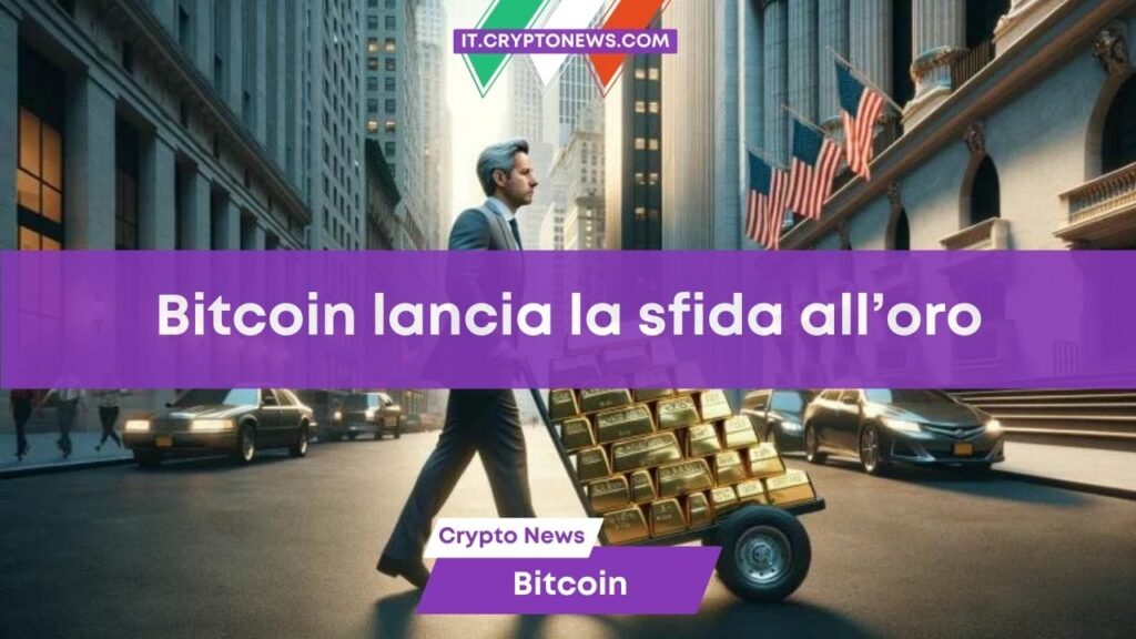 Gli ETF Spot di Bitcoin lanciano la sfida all’oro. A quando il sorpasso?