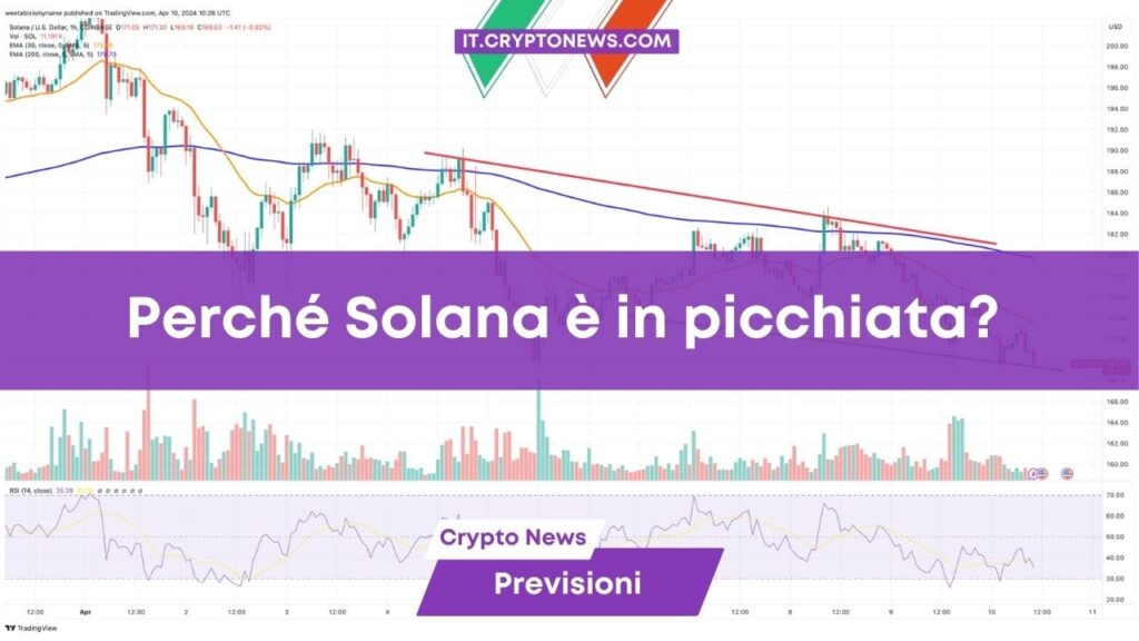 Previsioni prezzo Solana: SOL in caduta libera tenta la ripresa