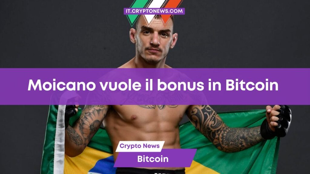 Il lottatore della UFC 300 vuole il bonus di 0.000 in Bitcoin