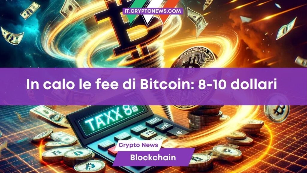 Le commissioni di Bitcoin calano dopo i 128 dollari nel giorno dell’halving