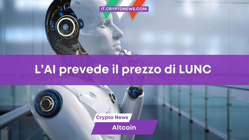 L’intelligenza artificiale prevede il prezzo di Terra Classic l’1 maggio