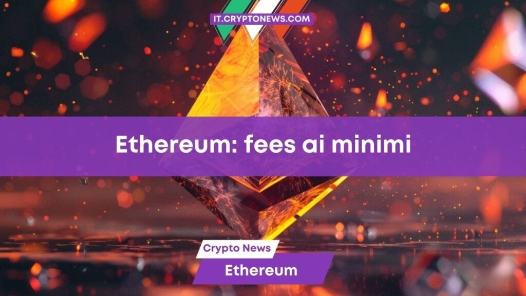 Crollano le gas fee di Ethereum: è un segnale positivo per le altcoin?