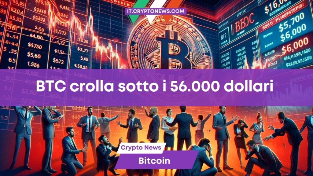 Previsioni Bitcoin: BTC precipita a .000 ed è allarme rosso per le crypto