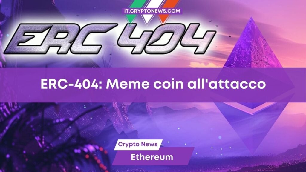 Le meme coin invadono il nuovo standard ERC-404 di Ethereum