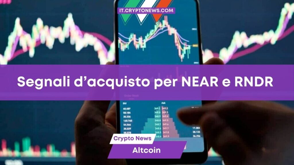 Segnali d’acquisto per Near, Render e una prevendita questa settimana