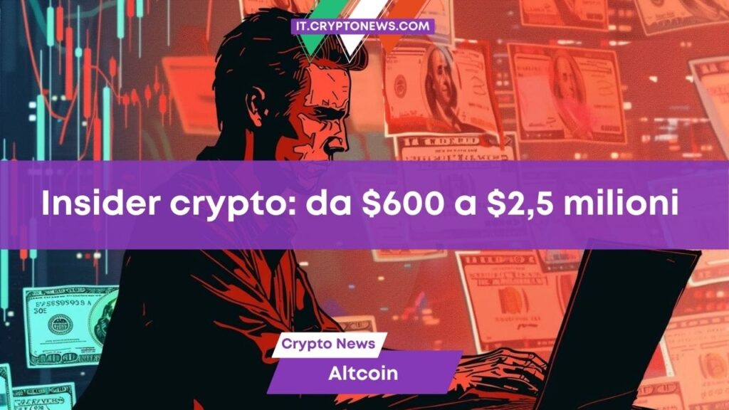 Un insider crypto riesce a trasformare 0 in ,5 milioni di profitti non realizzati