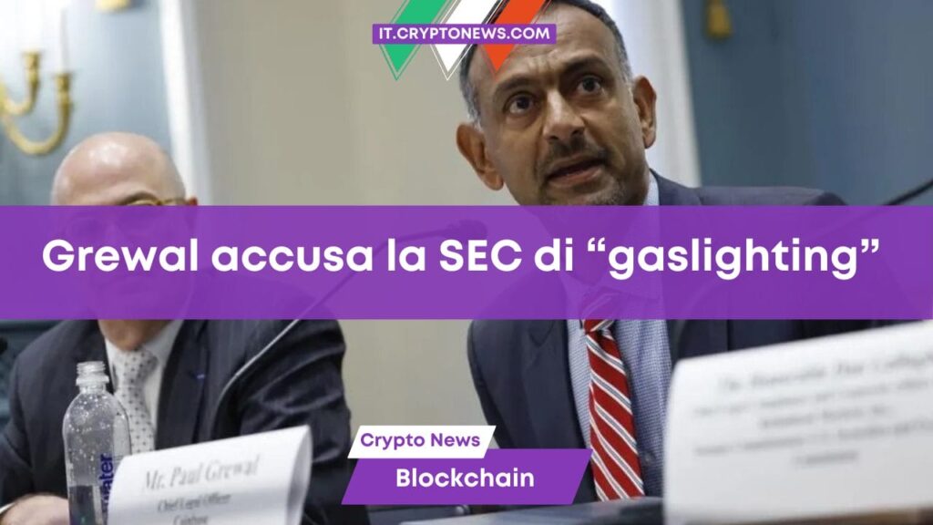 Coinbase chiama in causa Binance, Ripple e Uniswap contro il “gaslighting” della SEC