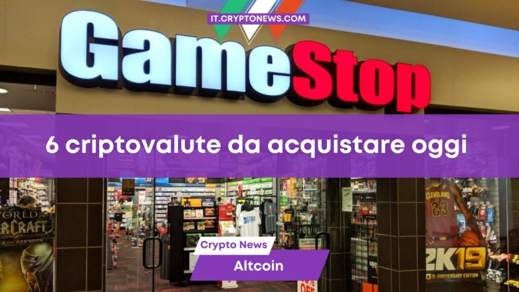 6 criptovalute da acquistare come alternativa a GameStop $GME