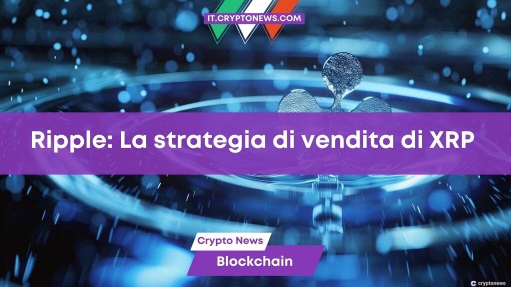 Il CTO di Ripple difende la strategia di vendita di XRP