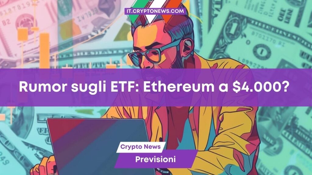 Previsione prezzo ETH: Ethereum verso .000 sull’onda delle news sugli ETF?