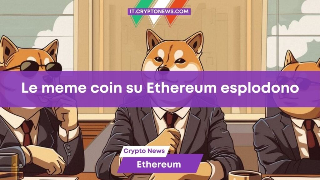 Le meme coin su Ethereum esplodono in attesa dell’approvazione degli ETF su ETH