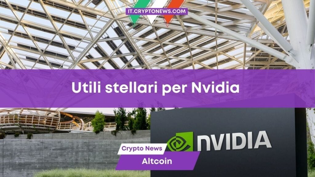 Nvidia registra utili del 262% nell’ultimo trimestre: le criptovalute AI faranno altrettanto?