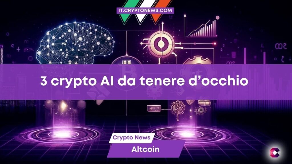 3 crypto AI che sanno (davvero) come si usano i big data