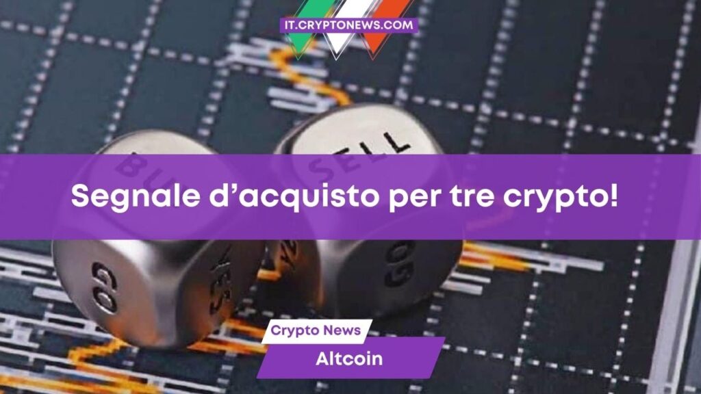 Segnale di acquisto per due criptovalute (e per una prevendita) di grande successo questa settimana!