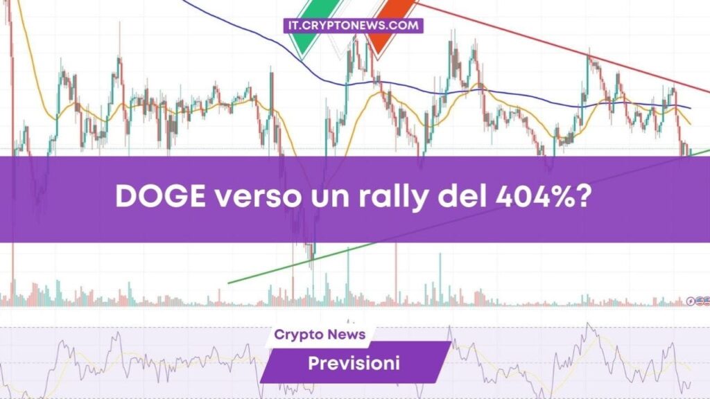 Previsione prezzo Dogecoin: DOGE verso un rally del 404%? Analista prevede un obiettivo di alt=