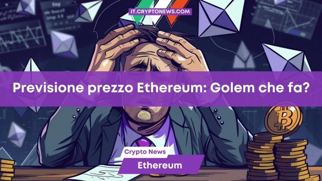 Previsione prezzo Ethereum: Golem ha trasferito 0 milioni di ETH agli exchange