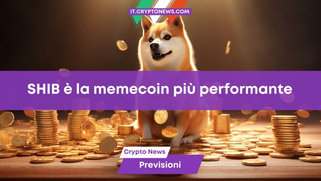 Previsione prezzo Shiba Inu: SHIB è la memecoin più in forma del mercato crypto