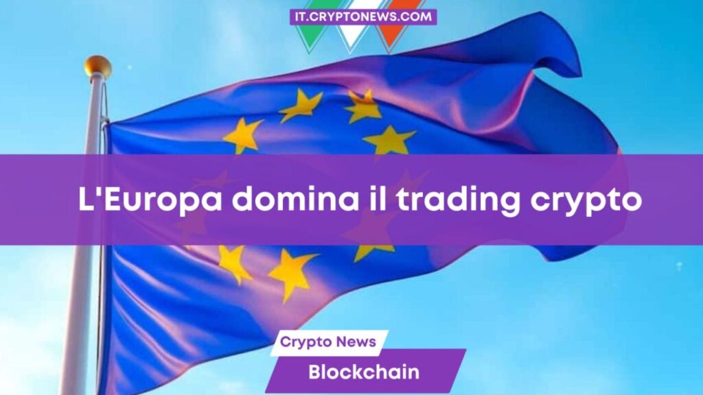 L’Europa acquista più criptovalute del resto del mondo