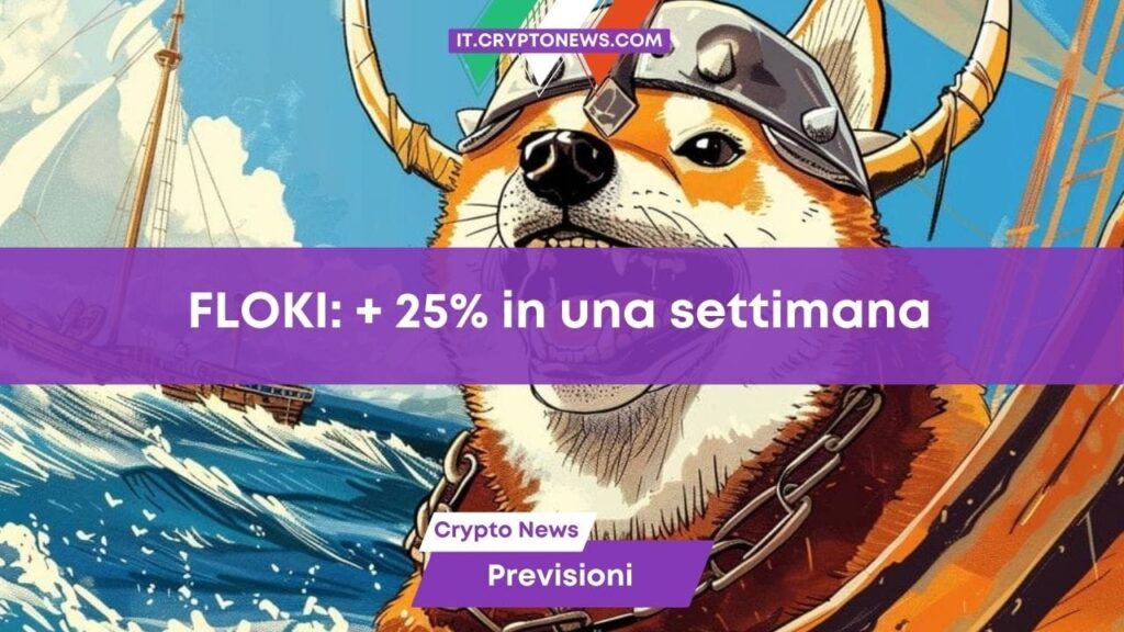 Previsioni prezzo: FLOKI aumenta del 25% in una settimana