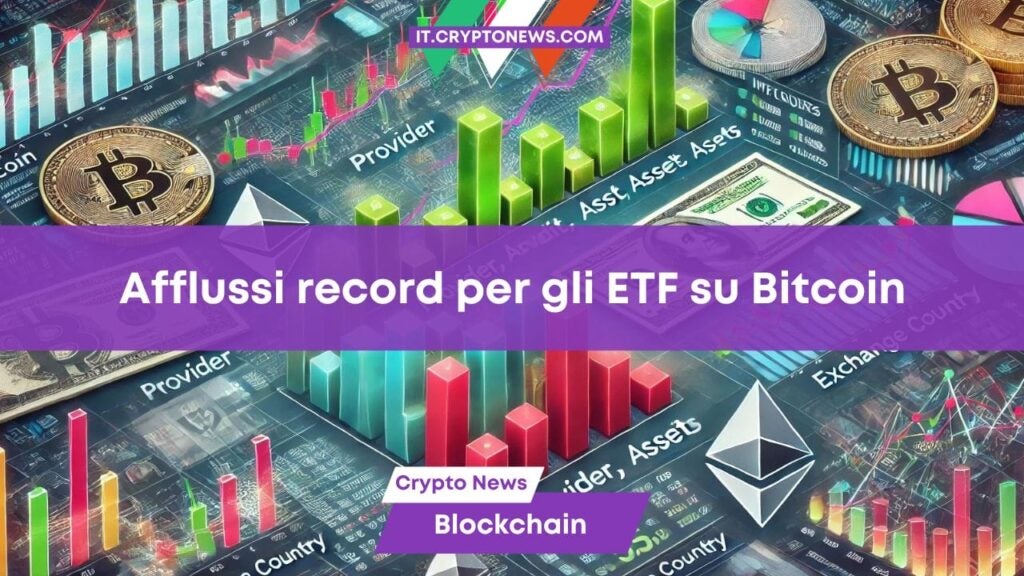 Gli asset digitali su Bitcoin ed Ethereum hanno superato i 20,5 miliardi di dollari