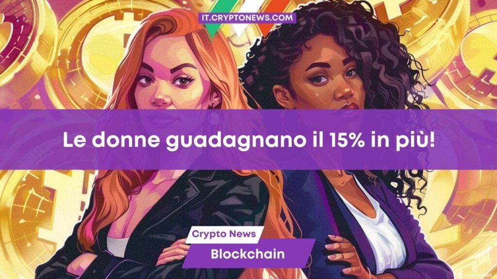 Le donne che lavorano nelle crypto guadagnano il 15% in più degli uomini: il sondaggio di Pantera