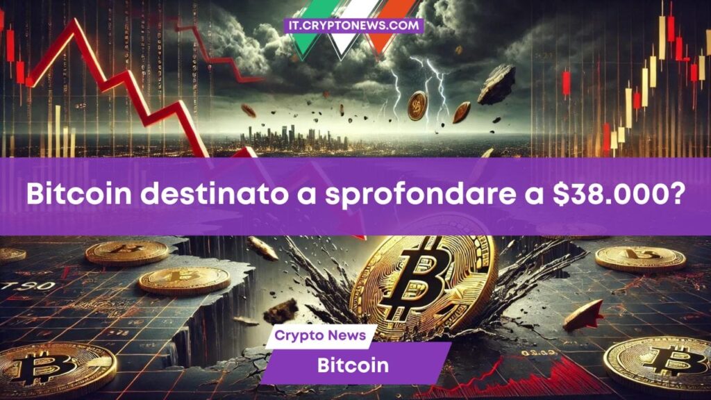 Un esperto di trading prevede il crollo di Bitcoin, che potrebbe scendere a .000