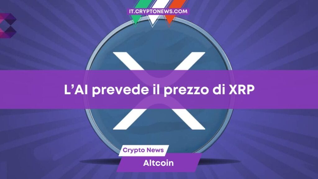 L’Intelligenza Artificiale prevede il prezzo di XRP per il 30 settembre