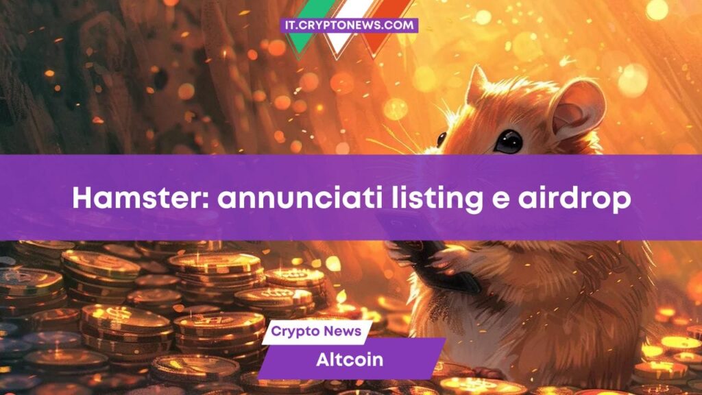 Hamster Kombat: fissata la data ufficiale del lancio del token e dell’airdrop!