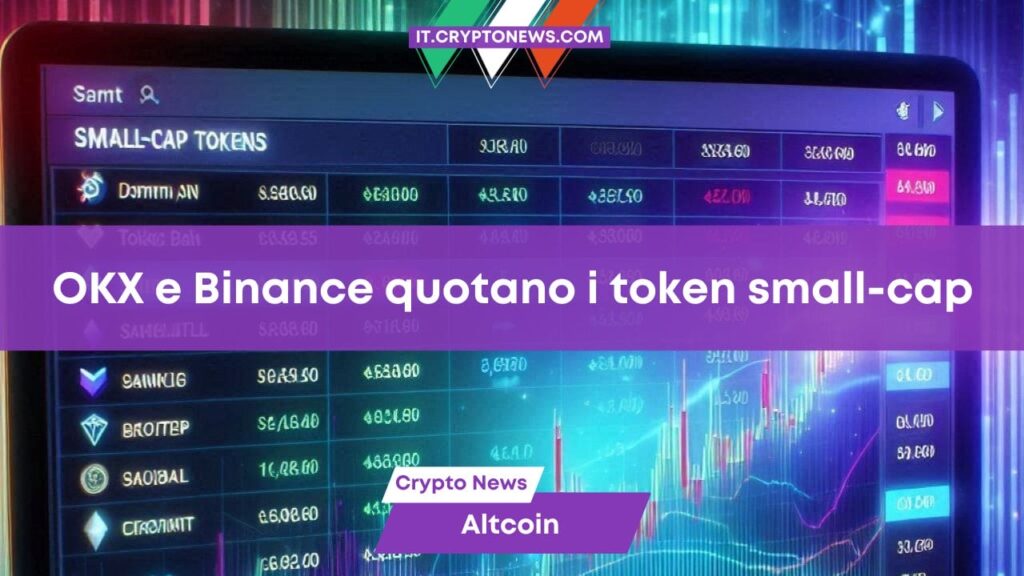 OKX e Binance quotano i token a bassa capitalizzazione: Sundog, Cat e Neiro