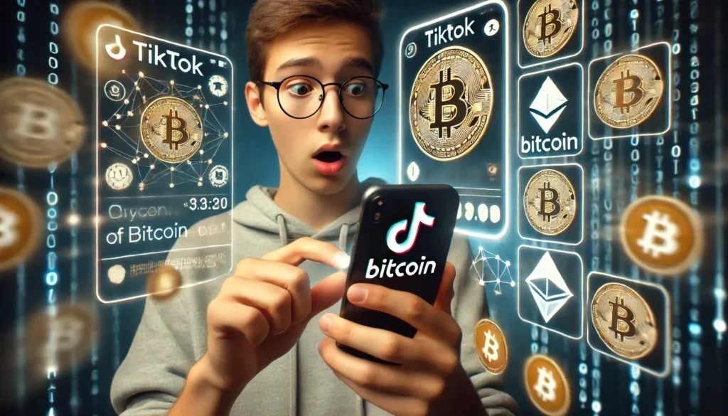 TikTok utilizzato come un exchange di criptovalute? Arrivano le multe…