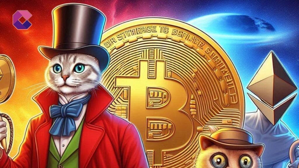 Bitcoin ed Ethereum scendono ma le memecoin continuano a salire