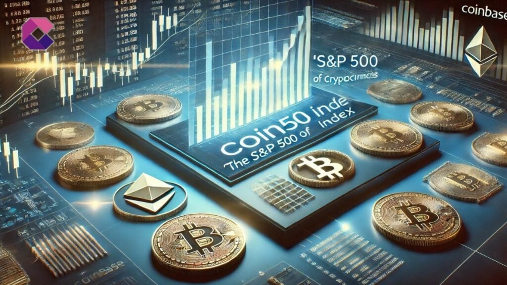 Coinbase lancia l’indice COIN50: Lo S&P 500 delle criptovalute