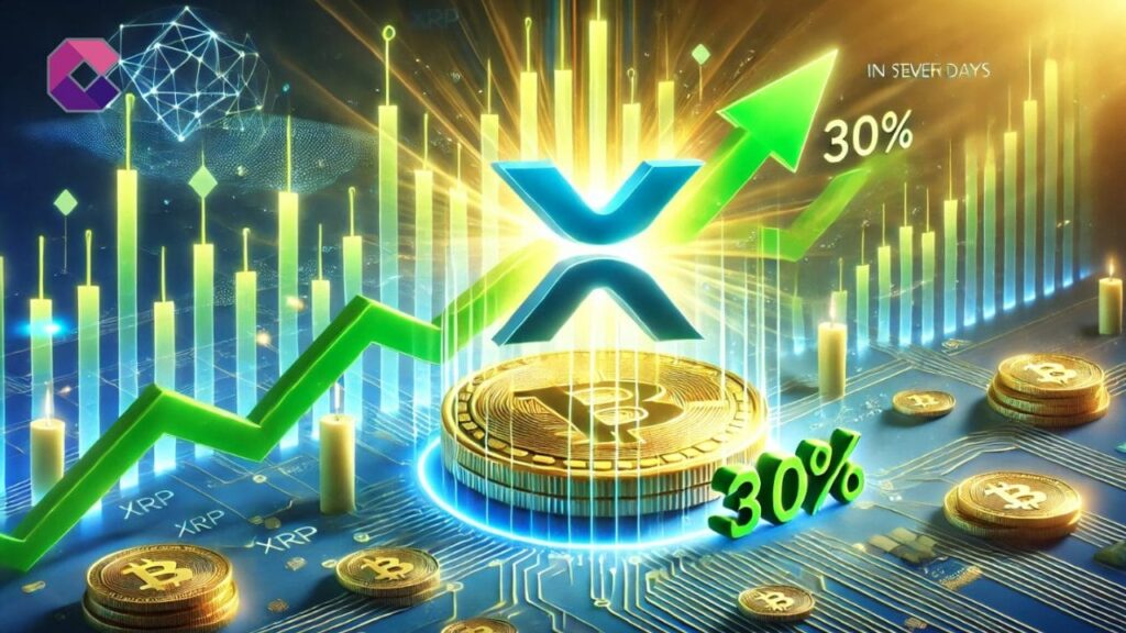 Il prezzo di XRP sale del 30% in sette giorni