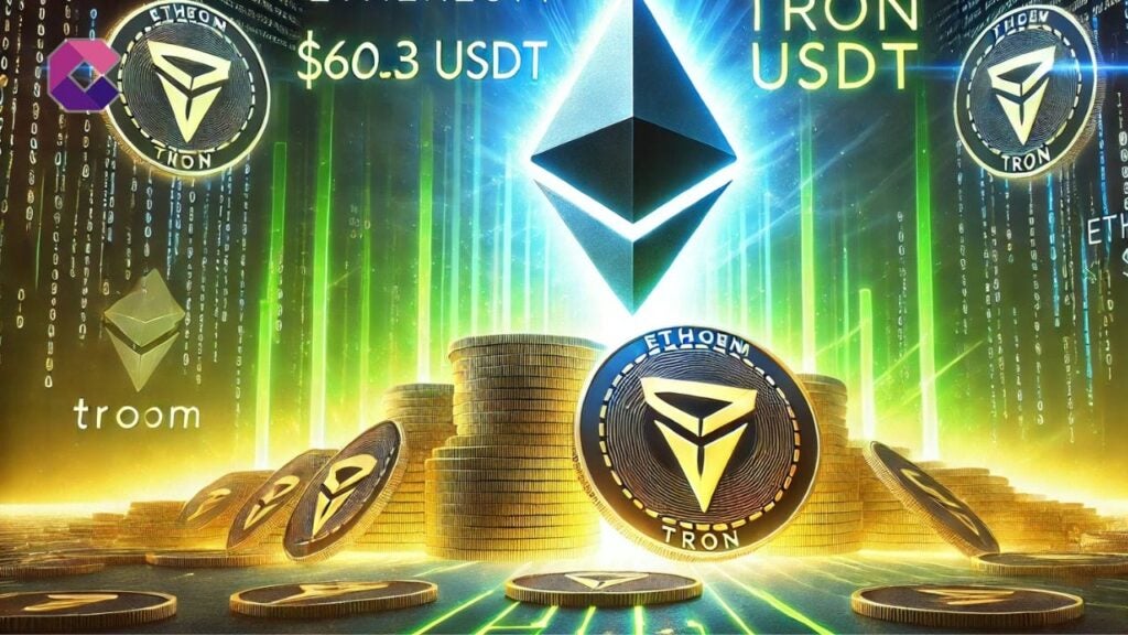 Ethereum supera Tron come migliore blockchain per Tether con $ 60,3 miliardi di USDT