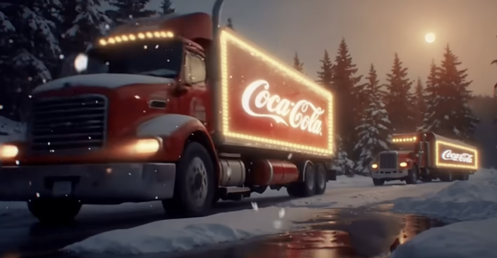 Polemiche sullo spot Coca-Cola: la gente è stufa dei contenuti fatti dall’intelligenza artificiale?