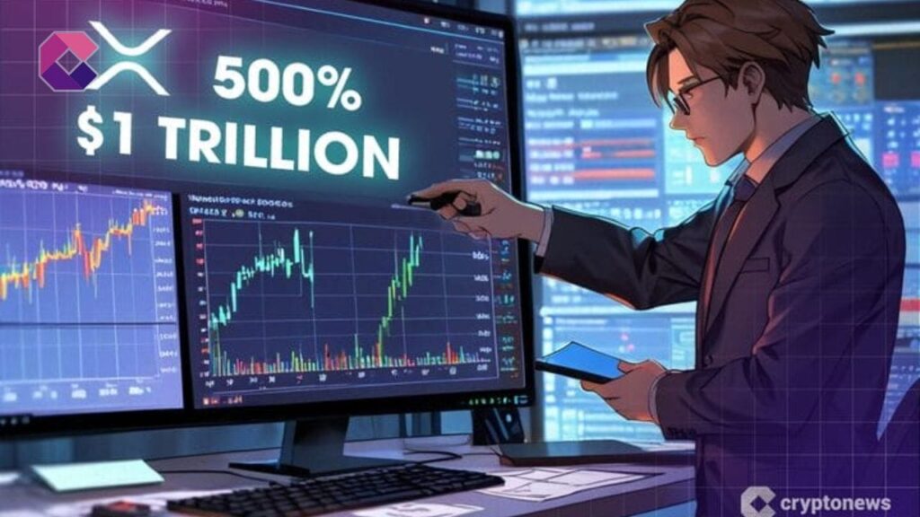 XRP verso un 1 trilione di dollari di market cap? La previsione del trader