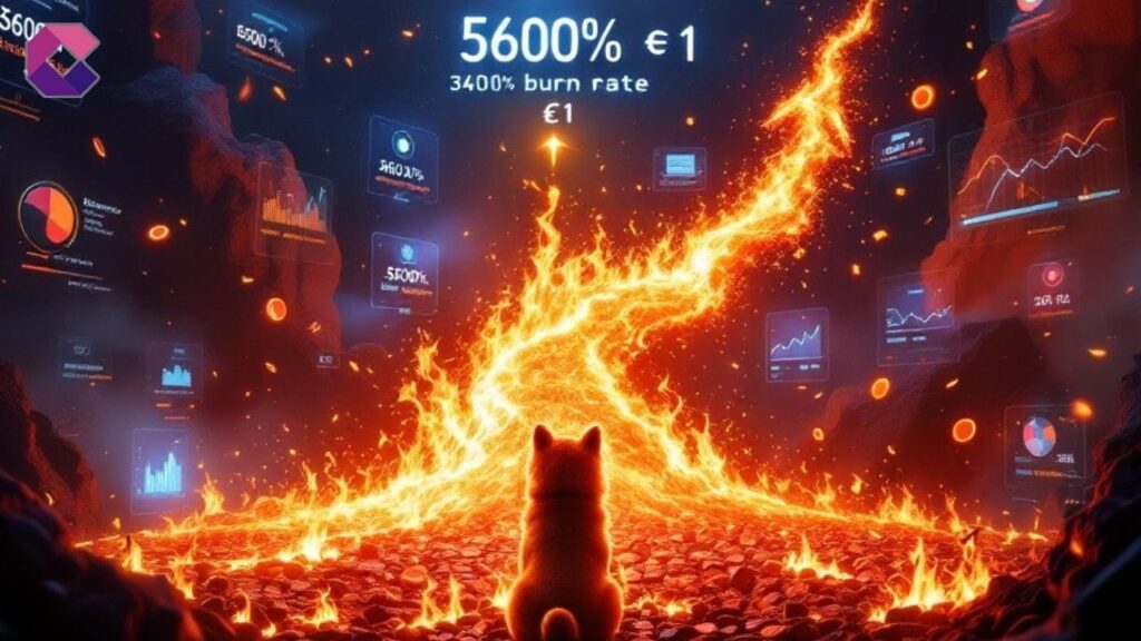 Shiba Inu in calo: il burning al 3600% basterà per arrivare a 1 euro?