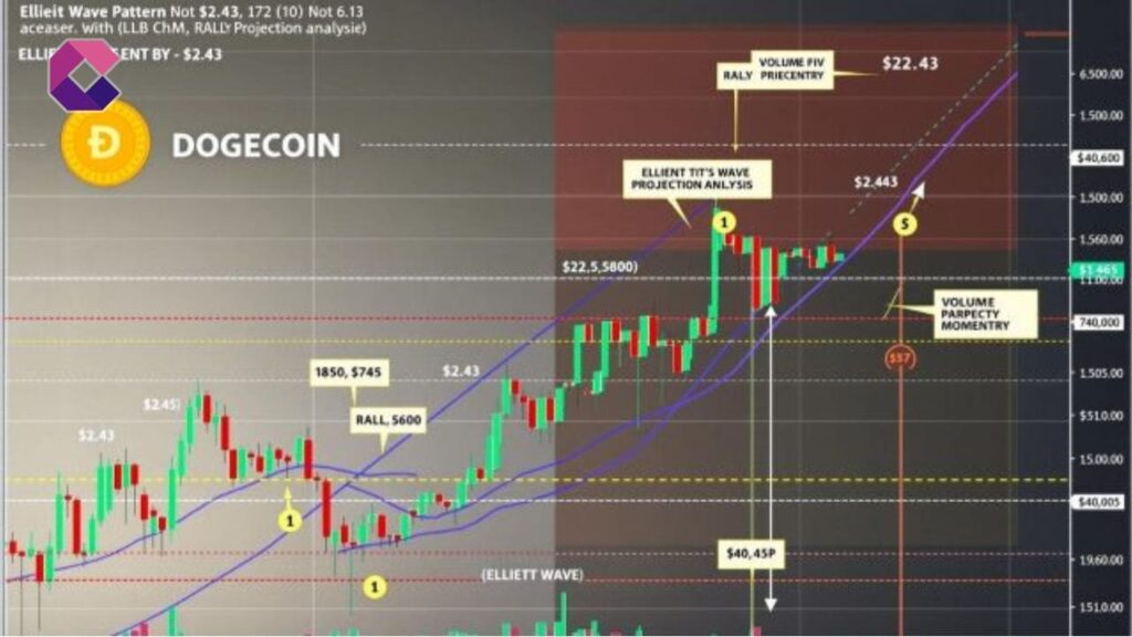 Dogecoin è pronto per un rally a ,43? Le onde di Elliott dicono di sì