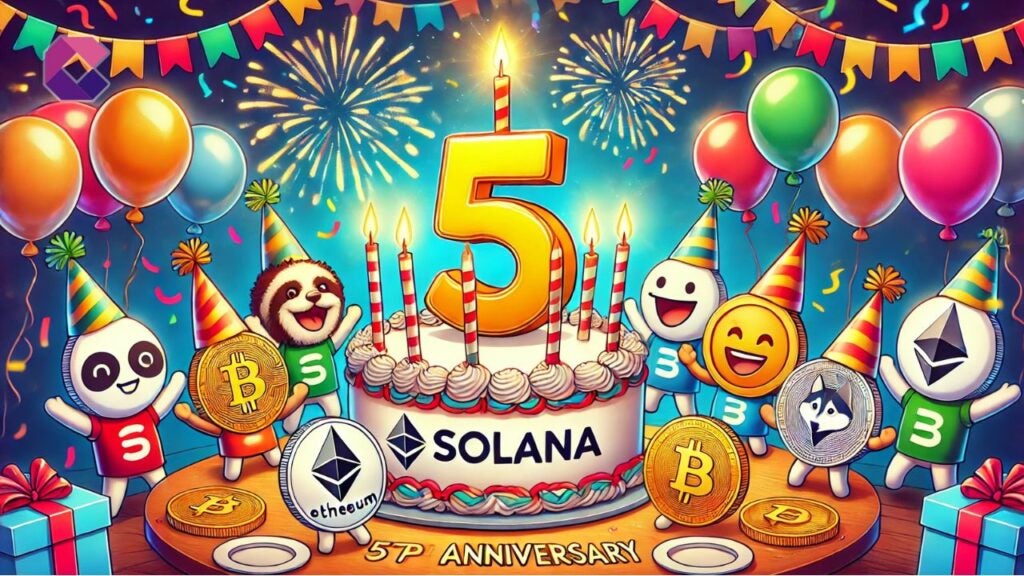 Solana compie 5 anni mentre la sua prima Layer-2, Solaxy, sta per nascere (con una prevendita da  milioni)