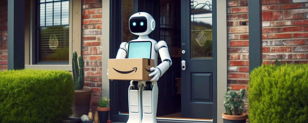 Amazon si prepara a testare robot umanoidi per le consegne