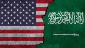 사우디, 미국 탱크 300여 대 구매···투자 약속액 1조 달러로 확대